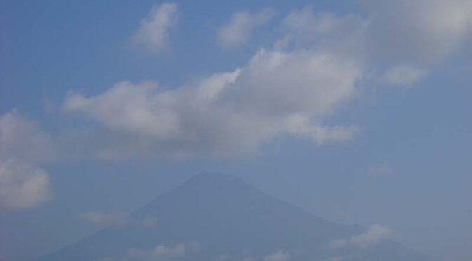 【2025年8月27日　今日の富士山】