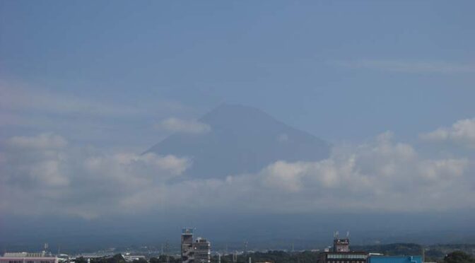 【2025年8月29日　今日の富士山】