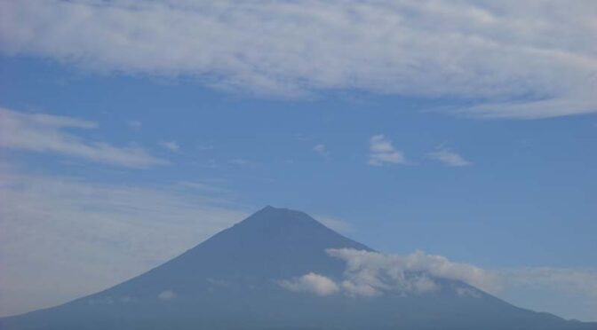 【2025年9月23日　今日の富士山】