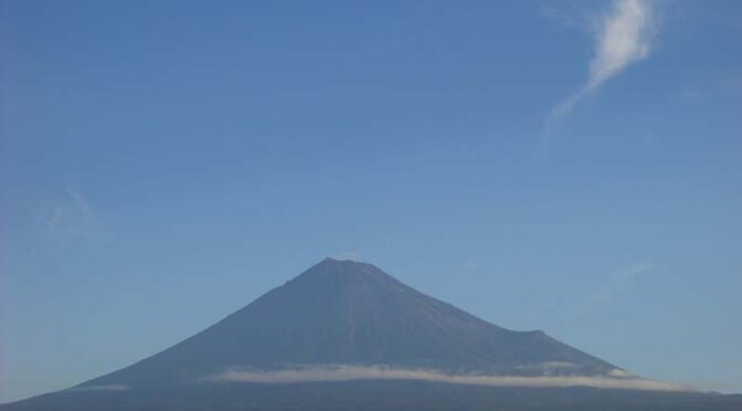 【2025年9月25日　今日の富士山】