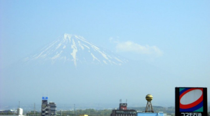 【2015年4月27日　今日の富士山】