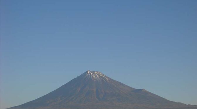 【2025年11月21日　今日の富士山】