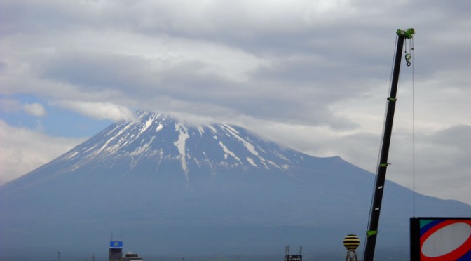 【2015年4月30日　今日の富士山】