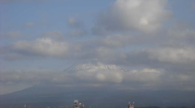 【2026年1月19日　今日の富士山】