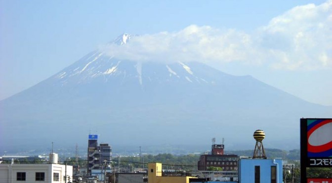 【2015年5月8日　今日の富士山】