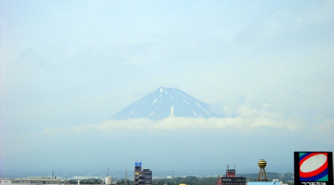 【2015年5月30日　今日の富士山】