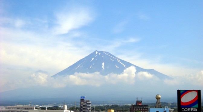 【2015年6月4日　今日の富士山】