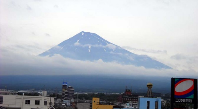 【2015年6月8日　今日の富士山】