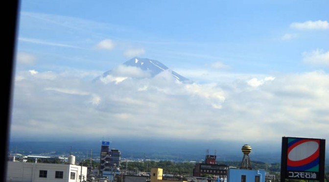 【2015年6月10日　今日の富士山】