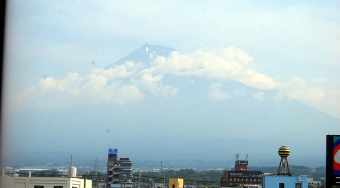 【2015年6月15日　今日の富士山】