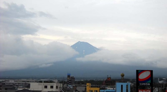 【2015年6月18日　今日の富士山】