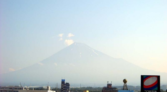 【2015年6月25日　今日の富士山】