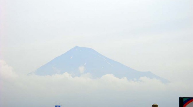 【2015年6月26日　今日の富士山】