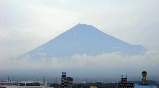 【2015年6月30日　今日の富士山】