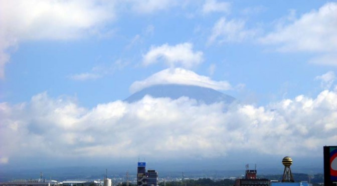 20150719富士市不動産のゆかりから見た富士山