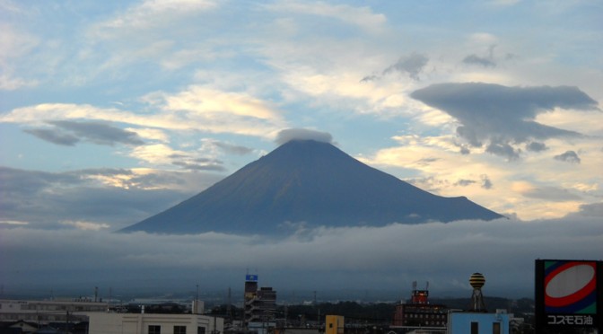 【2015年7月23日　今日の富士山】