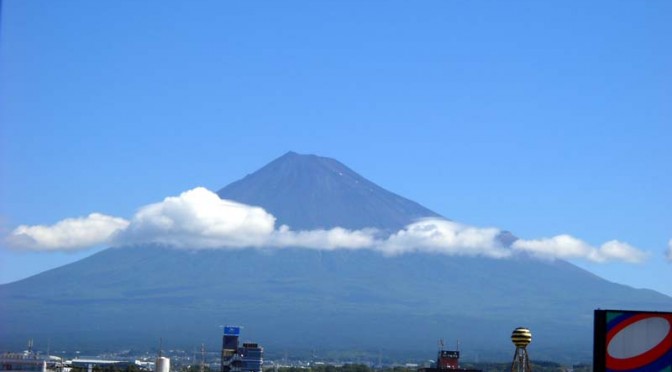 【2015年7月22日　今日の富士山】