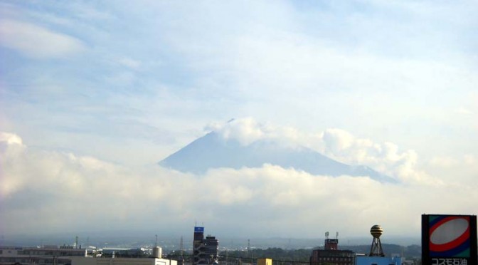【2015年7月24日　今日の富士山】