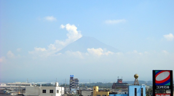 【2015年8月5日　今日の富士山】