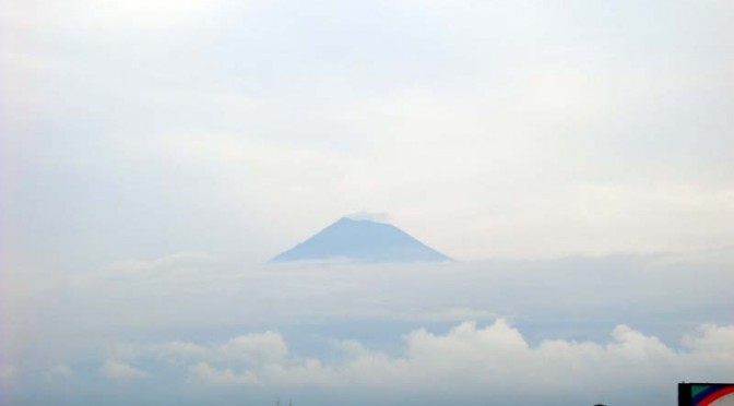 【2015年8月19日　今日の富士山】