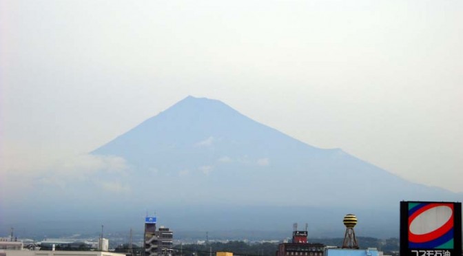 20150916富士市不動産のゆかりから見た富士山