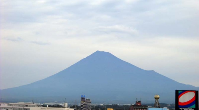 20150924富士市不動産のゆかりから見た富士山