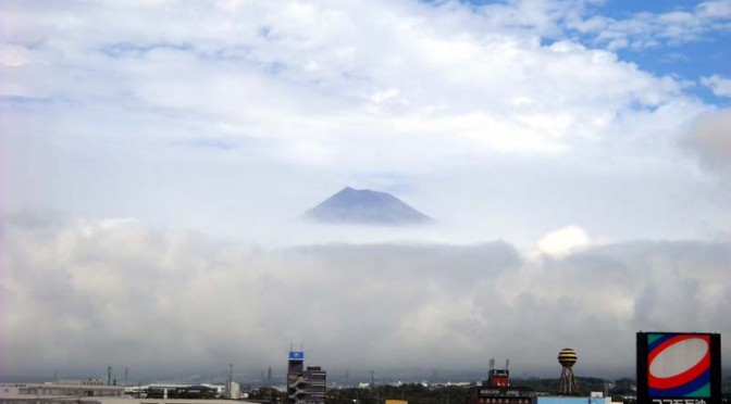 20150926富士市不動産のゆかりから見た富士山