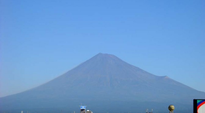 【2015年10月7日　今日の富士山】