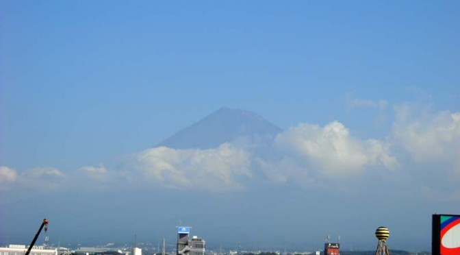 【2015年10月19日　今日の富士山】