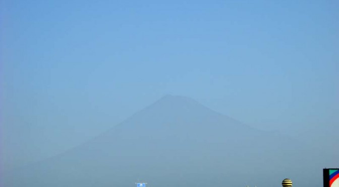 【2015年10月22日　今日の富士山　】
