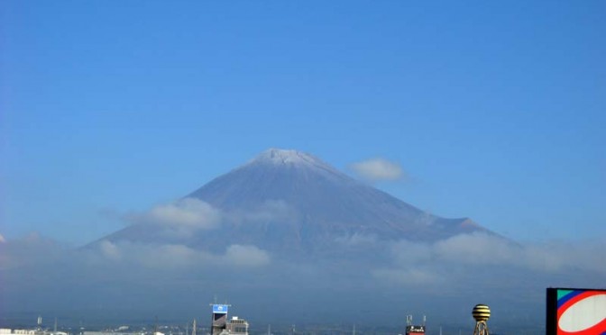 【2015年10月28日　今日の富士山】
