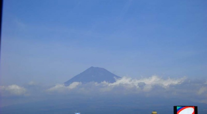 【2015年10月30日　今日の富士山】
