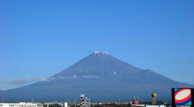 【2015年　11月16日　今日の富士山】