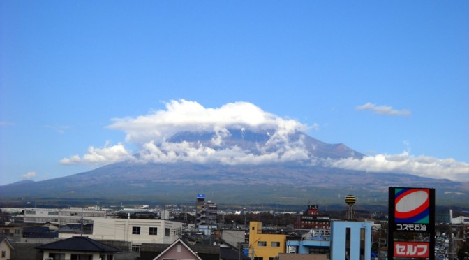 【2015年12月12日　今日の富士山】