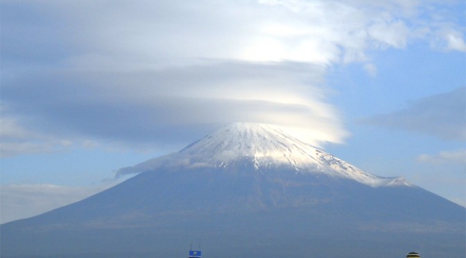 【2015年12月15日　今日の富士山】