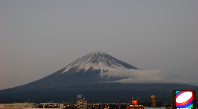 【2015年12月28日　今日の富士山】