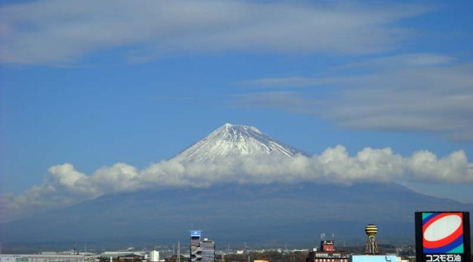 20151208富士市不動産のゆかりから見た富士山