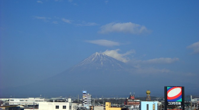 【2016年1月5日　今日の富士山】
