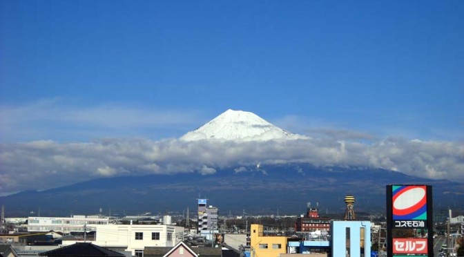 【2015年12月24日　今日の富士山】