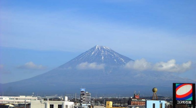 20160113富士市不動産のゆかりから見た富士山