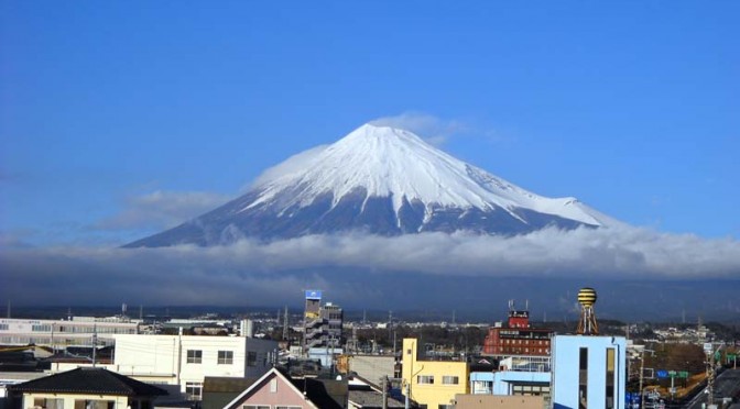 20160118富士市不動産のゆかりから見た富士山
