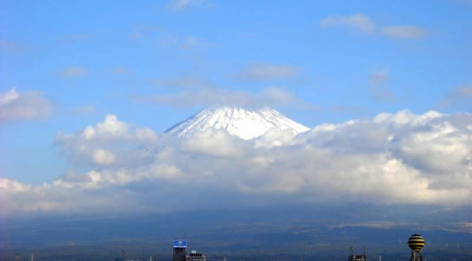 【2016年01月22日　今日の富士山】