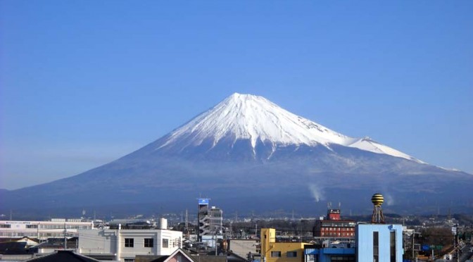 20160205富士市不動産のゆかりから見た富士山