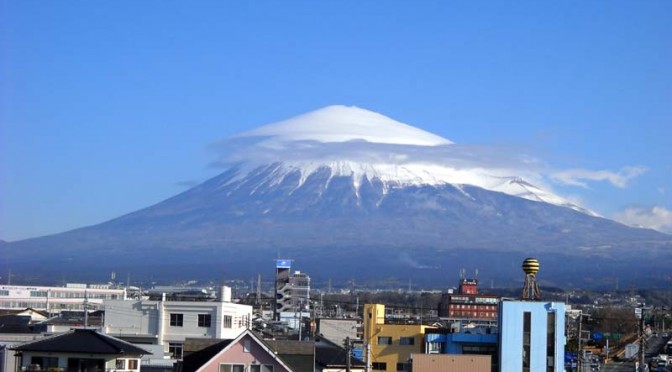 20160208富士市不動産のゆかりから見た富士山
