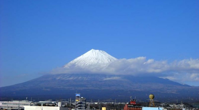 20160302富士市不動産のゆかりから見た富士山