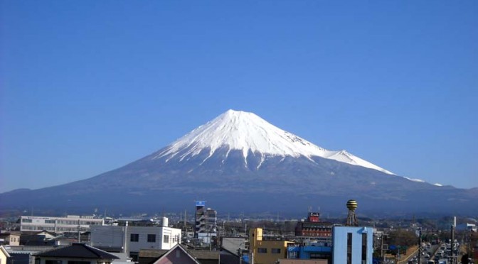 20160317富士市不動産のゆかりから見た富士山