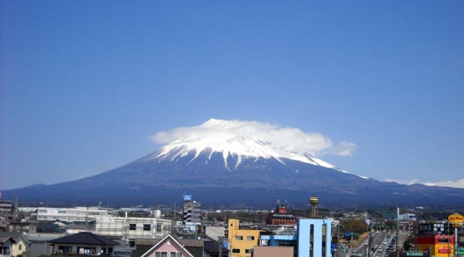 【2016年03月27日　今日の富士山】