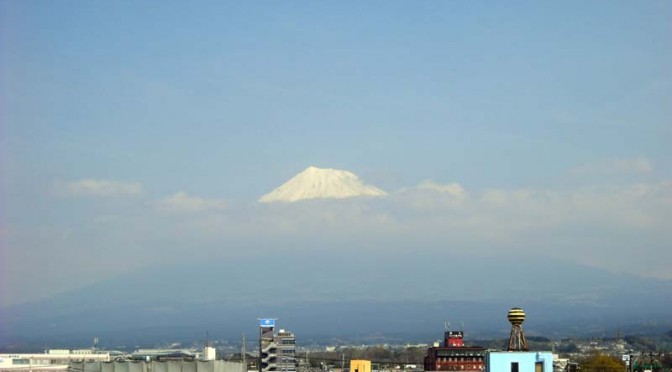 【2016年03月31日　今日の富士山】