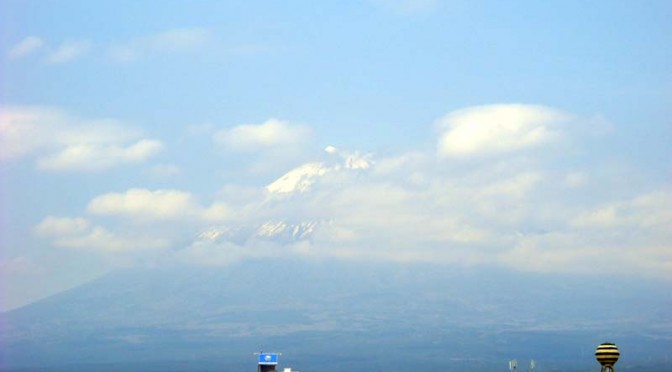 【2016年04月12日　今日の富士山】