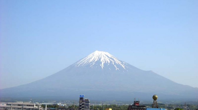 20160426富士市不動産のゆかりから見た富士山
